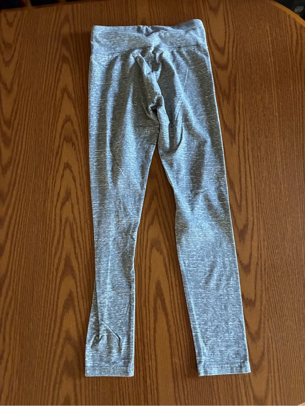 Justice Heather Gray Girls' Stretch Leggings